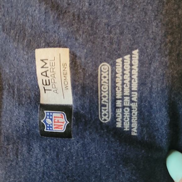 NFL Broncos tee, size 2x, washed and worn once - Picture 3 of 4